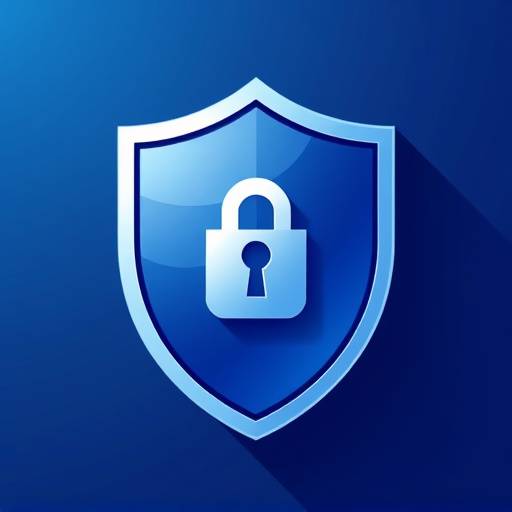 Shield icon representing data privacy and security